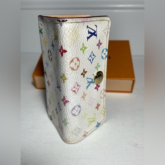 Louis Vuitton Monogram Multicolor Multicles 4 Key Holder White - Picture 6 of 9